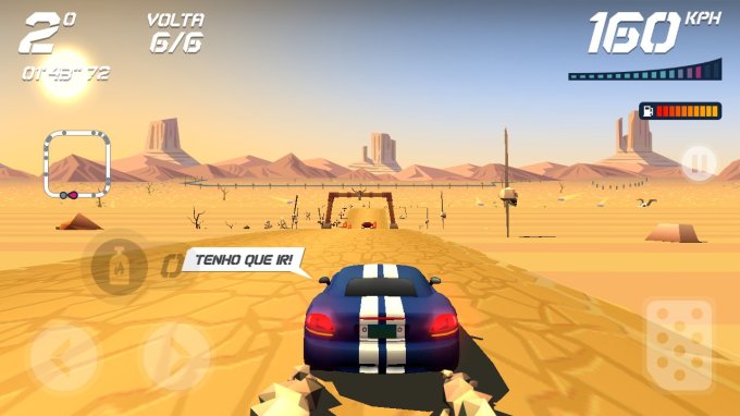 Horizon Chase - Jogabilidade