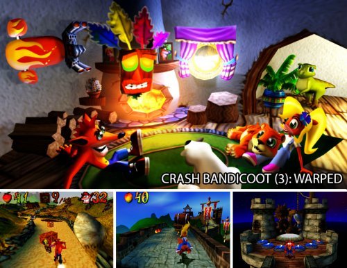 Crash Bandicoot (3): Warped (PlayStation)