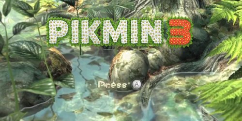 Pikmin 3 - Tela de Título