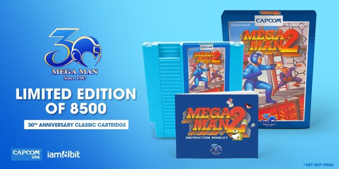 Caixa cartucho e manual de Mega Man 2