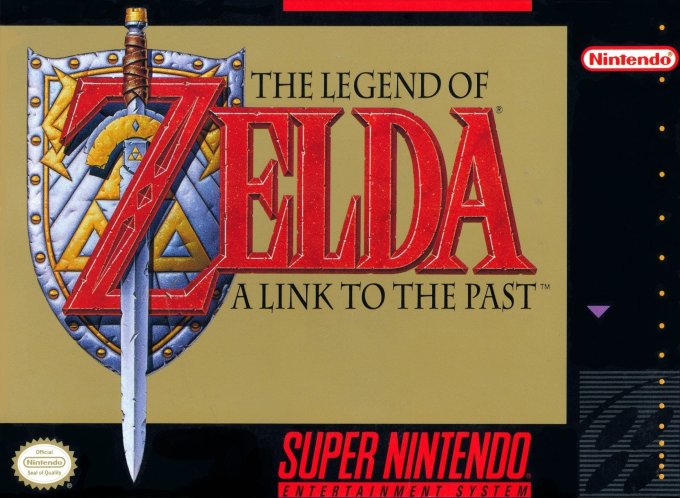 Fita / Cartucho The Legend of Zelda A Link To The Past Salvando