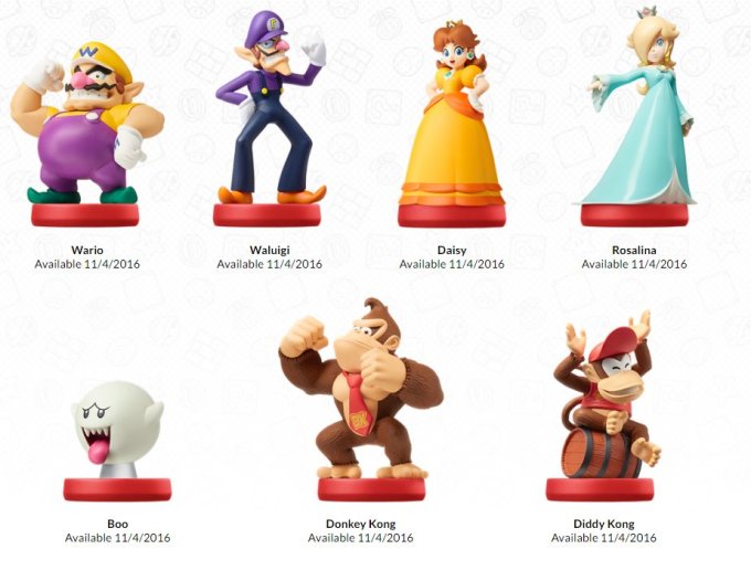 Novos Amiibos