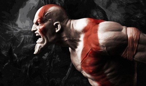 Kratos Gritando