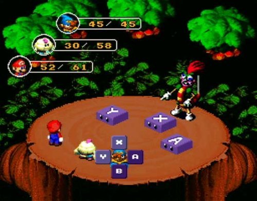 Mario RPG Batalha