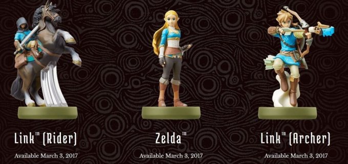 Zelda Breath of the Wild Amiibos