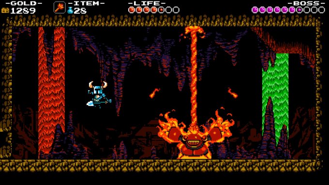 Shovel Knight gameplay