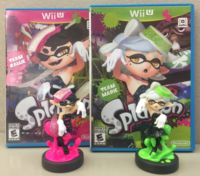 Capas alternativas para a última Splatfest