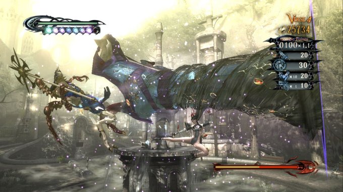 Bayonetta gameplay