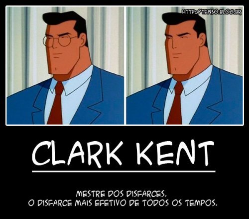 Clark Kent disfarce