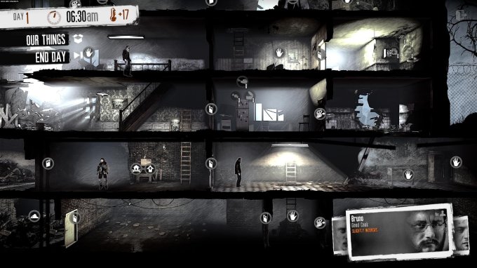 Casa principal em This War of Mine