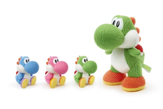 Yarn Yoshi Amiibos