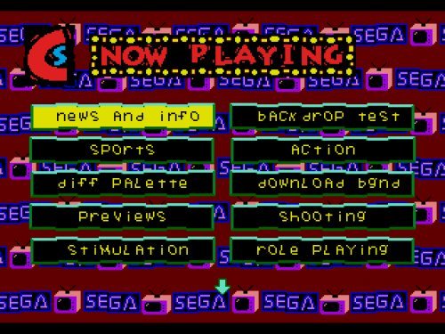 Interface Sega Channel