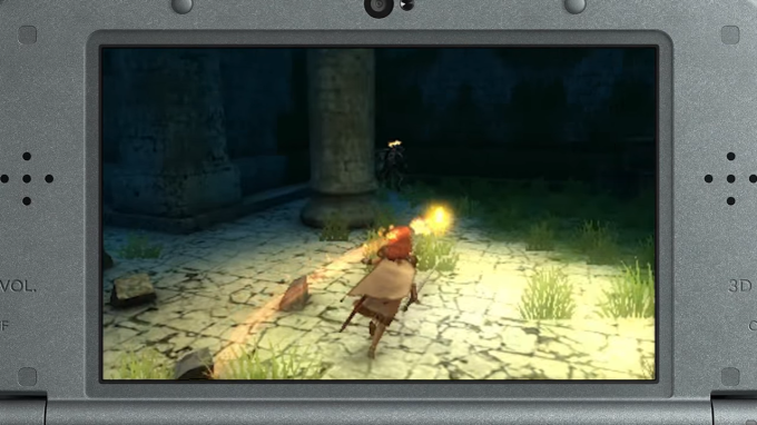 gameplay Fire Emblem Echoes, exploração em dungeon