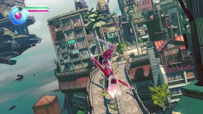 Gravity Rush 2 gameplay