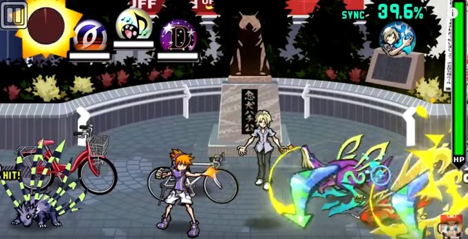 The World Ends With You gameplay