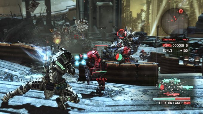 Vanquish gameplay