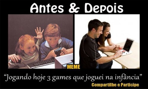 Meme Antes & Depois