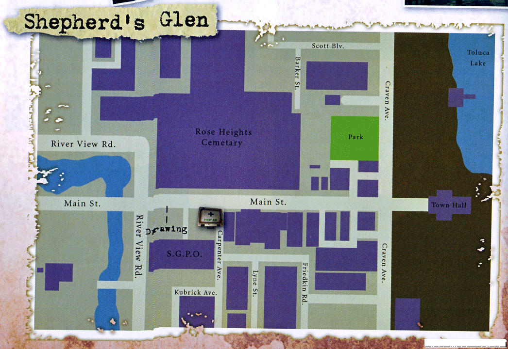 Mapa: Shepherd’s Glen